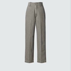 Uniqlo U Gray Straight-Leg Denim Pants Size 6 Women